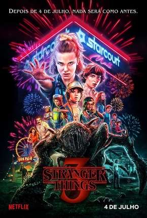 Stranger Things - 3ª Temporada HD Netflix